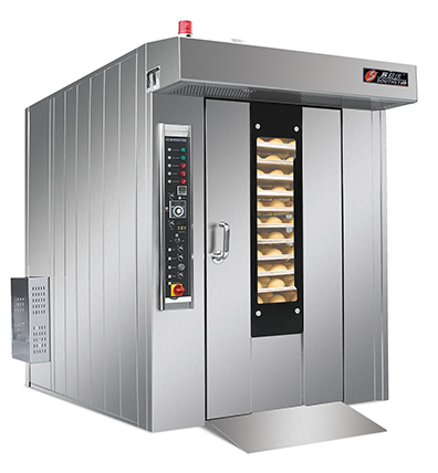 賽思達(dá)熱風(fēng)旋轉(zhuǎn)爐NFX-32C單推車32盤柴油型廠家直銷